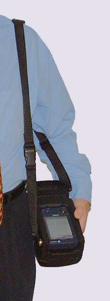 Avantix ticket printer with carry case